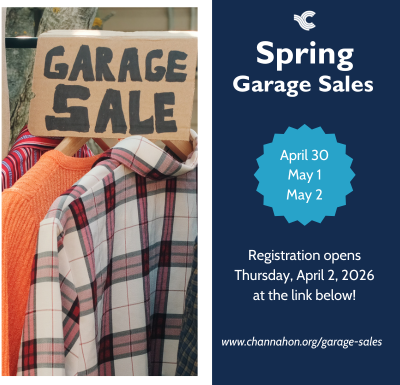 Graphic advertising 2026 spring garage sales